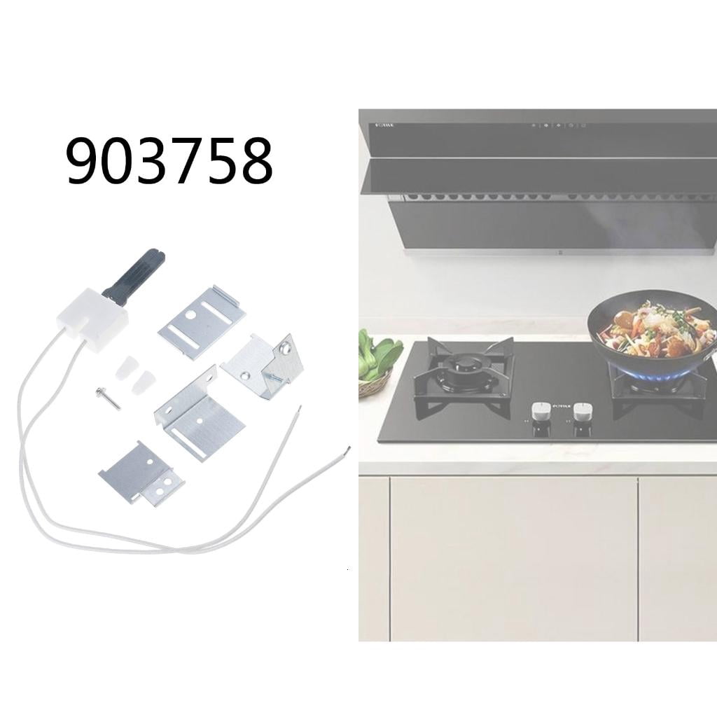 Appliance Repair Component 903758, Stainless Steel Stove & Oven Part for Replacement, Fit Multiple Listed Models
