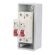 thumbnail image 3 of Accesorios eléctricos, caja de distribución de disyuntor impermeable para exteriores SG Caja de distribución impermeable para exteriores Probada y confiable, 3 of 9