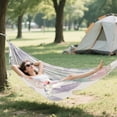 thumbnail image 6 of Hanging Hammock Portable Travel Camping For Outdooor Beach Camping Hiking Butterfly with Elegant Color, 6 of 8