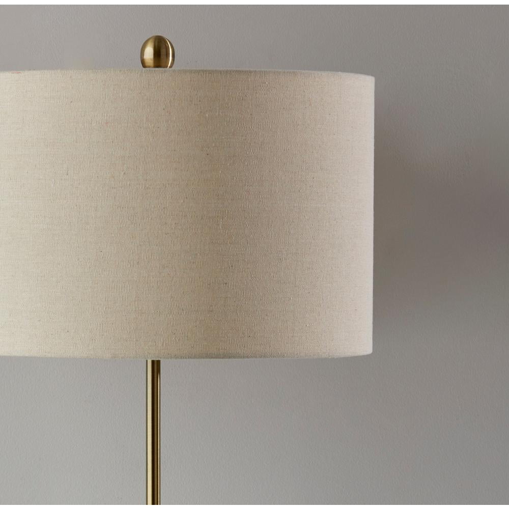 Simplee Adesso Adjustable Brass Barton Table Lamp