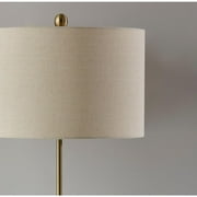 Simplee Adesso Adjustable Brass Barton Table Lamp