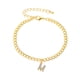 thumbnail image 2 of Xihbxyly Pulsera de Diamantes para Mujer, Accesorios de Vestir, Hebilla Abierta, Oro y Pulsera, 2 of 2