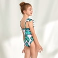 thumbnail image 7 of Girls Swimsuits Print One Piece Swimsuit Teen Bathing Suits for Teenage Girls 9-10 Years Girls fashion, 7 of 7
