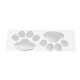 thumbnail image 3 of 2xPair 3D Animal Foot Print Coche Ventana Parachoques Cuerpo Calcomanía Emblema Plata Zulema Etiqueta engomada de la etiqueta engomada del coche de la impresión de la pata, 3 of 8