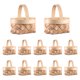 thumbnail image 1 of Cestas de madera tejidas Cabilock, 12 unidades, cestas portátiles en miniatura, cestas colgantes decorativas, mini cestas de madera, 1 of 2