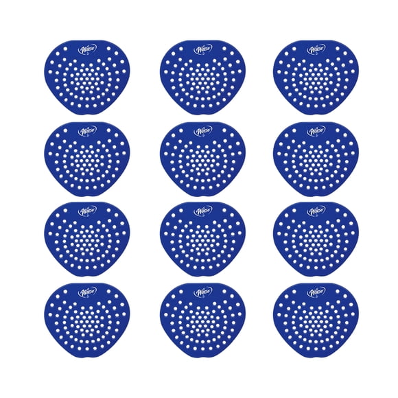12 Tapetes Lisos Wiese Para Mingitorio Azul Chicle NTALI00
