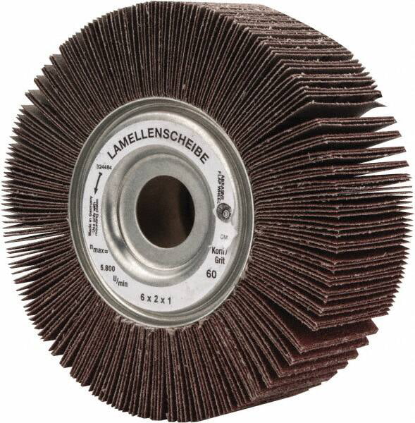 6"x1"x1" Abrasive Flap Wheels Aluminum Oxide Unmounted Sanding Disc 60~600 Grit 
