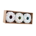 thumbnail image 4 of 3 adornos navideños en forma de donut para colgar en el de Navidad, adornos decorativos reutilizables para el de Navidad, para restaurante, 4 of 8