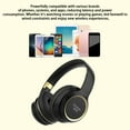 thumbnail image 5 of Hwkond Beats Headphones Wireless Bluetooth Headset Wireless Bluetooth Headset Folding Talking Gaming Headset on Clearance, 5 of 8