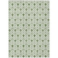 thumbnail image 2 of Addison Rugs Chantille Indoor/Outdoor Transitional Geometric Green Washable Rectangle Rug, 5' x 7'6", 2 of 6