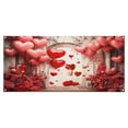 thumbnail image 2 of Valentines Day Backdrop Pink Heart Balloon Sweet Valentines Day Party Photography Background Romantic Love Wedding Anniversary Photo Background Decorations, 2 of 8
