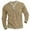 Khaki, variant on VJATTWR Mens and Big Mens Performance Long Sleeve Shirt, Sizes L