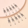 thumbnail image 3 of MANNYA Set of 10 Gothic Silver Halloween Jewelry Making Accessories for DIY Necklace Bracelet Antique Silver Pendants Craft Su, 3 of 7