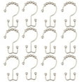 thumbnail image 2 of KMSS Shower Curtain Hooks 12Pcs Shower Rings Stainless Steel Shower Curtain Hooks for Bathroom Shower Curtain Rod Curtain Rolling, 2 of 6