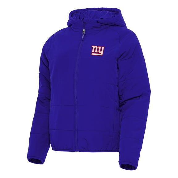 Women's Antigua Royal New York Giants Universe Full-Zip Hoodie Jacket
