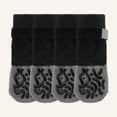 thumbnail image 5 of Unique Bargains 4 Pcs Non-Slip Multi-Use Dog Socks with Reflective Tapes Gray XL, 5 of 7