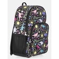 thumbnail image 3 of Wonder Nation Kids' 17" Fossil Garden Backpack, Black, 3 of 5