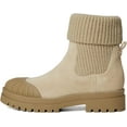 thumbnail image 3 of Sam Edelman Steele Oat Rounded Toe Pull On Chunky Lug Sole Chelsea Ankle Booties (Oat, 10.5), 3 of 6