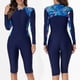 thumbnail image 2 of MKLEKYY Trajes De Baño Mujer Dos Piezas Women'S 2025 New Spring And Summer Sunscreen Swimsuit With Integrated Zipper Sunscreen Surfing Swimsuit 450, 2 of 6