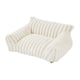 thumbnail image 3 of Sofá cama para gatos con base antideslizante, ideal para gatos de interior, perros pequeños y gatos. Blanco, 3 of 9