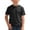 Black, variant on Boys Short Sleeve T-Shirt - Kids Waffle Crewneck Tee Solid Color Basic Tops for Toddler Youth Ages 3-13 Summer Casual Wear(Beige/110)