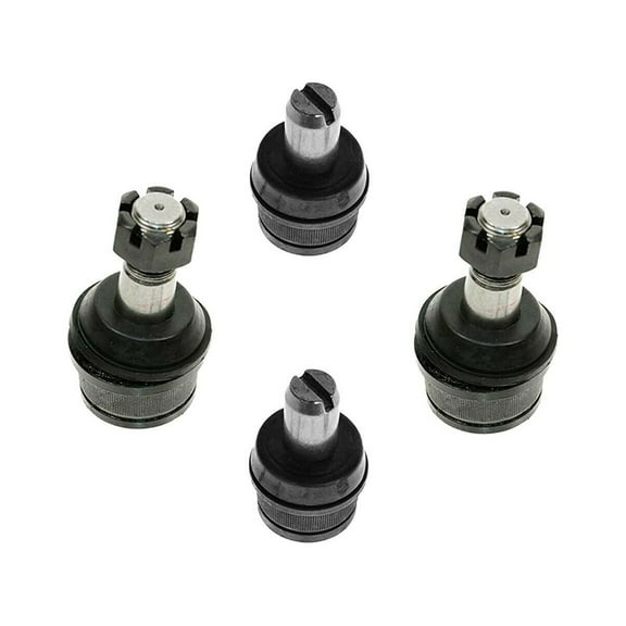 4 Pcs Kit Upper and Lower Ball Joints for RWD Fits select: 1987-1996 FORD F150