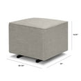 thumbnail image 6 of Davinci Universal Gliding Ottoman, Performance Grey, 6 of 6