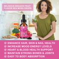 thumbnail image 4 of Suplemento B BEWORTHS Sea Moss en gotas líquidas de 120 ml con aceite de semillas negras, 4 of 6
