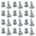 thumbnail image 1 of Juego Tornillos Nab HUB 24 Piezas Kit Tornillos Metal Alta Durabilidad Acero Inoxidable Fácil Instalación Juego Universal Tornillos Nab 10 5" 1 4" para 3M AMPEX TEA, 1 of 9