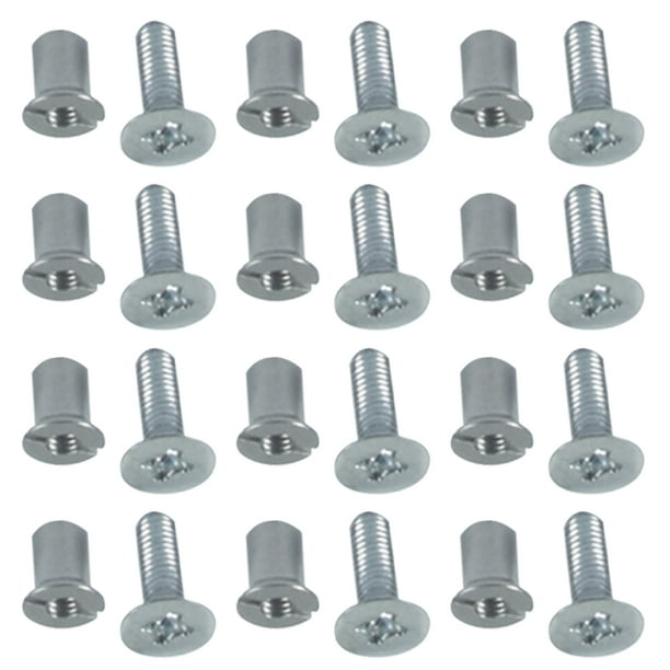 Juego Tornillos Carrete Recogida Ndcxsfigh 24 Uds Cinta Carrete 10 5 Pulgadas y 1/4 Pulgadas