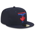 thumbnail image 3 of Men's New Era Navy Toronto Blue Jays 2024 City Connect 59FIFTY Fitted Hat, 3 of 6