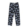 thumbnail image 4 of Balery Gothic Skull print Men's Pajama Pants,Ultra Lightweight Pjs,Lounge Pant-X-Large, 4 of 9