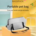 thumbnail image 2 of Pet Carrier Portable Cozy Soft Puppy Cat Dog Bolsas Mochila-s Afortunado Sencillez, 2 of 5
