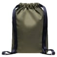 thumbnail image 4 of KAUKKO Cordón Deportes Mochila Gimnasio Yoga Bolsa Hombro Mochila para Hombres y Mujeres KAUKKO  K2031-2-Armygreen, 4 of 5