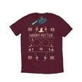 thumbnail image 1 of Harry Potter Mens Christmas Pattern T-Shirt, 1 of 3