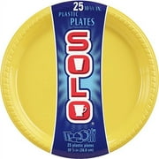 Solo 10 Inch Plate Yellow