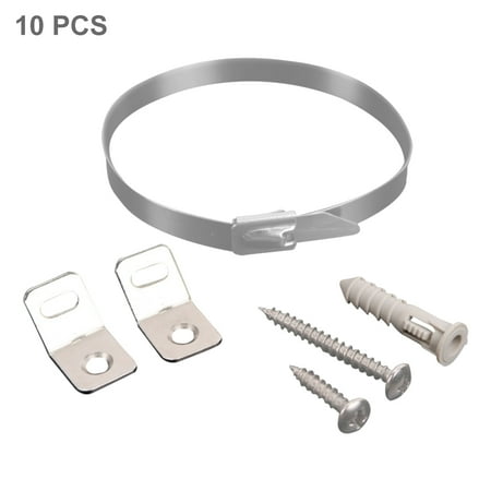 

AUTCARIBLE Furniture Straps Baby Proofing Metal Furniture Anchors Kit