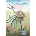 thumbnail image 2 of Britton, Pam 11x14 Black Ornate Wood Framed with Double Matting Museum Art Print Titled - Old Bike Welcome, 2 of 4