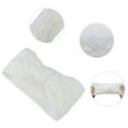 thumbnail image 3 of Unique Bargains 1 Pce Bandeau Confortable Tricoté Blanc, 3 of 6