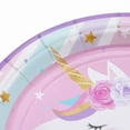 thumbnail image 2 of Assiettes en carton Licorne 9", 2 of 4