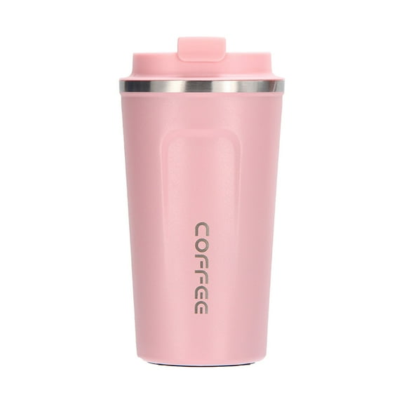 Travel Mug Insulated Coffee Cup With Leakproof Lid Vacuum Insulation Stainless Steel For Hot And Cold Water Coffee And Tea 510ml Glass&Bottle