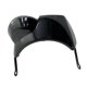 thumbnail image 5 of Repuesto de parabrisas para motocicleta, deflector de parabrisas Negro, 5 of 9
