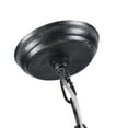 thumbnail image 6 of 5-Light Wooden White Vintage Chandelier, 6 of 10