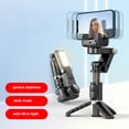 thumbnail image 4 of Gimbal Stabilizer wih Fill Ligh Selfie Stick Tripod with Wireless Remote Multifunction Remote 360°Automatic Rotation for iPhone/Android, 4 of 12