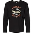 thumbnail image 3 of Inktastic Aircraft Spotter Plane Lover Long Sleeve T-Shirt, 3 of 5