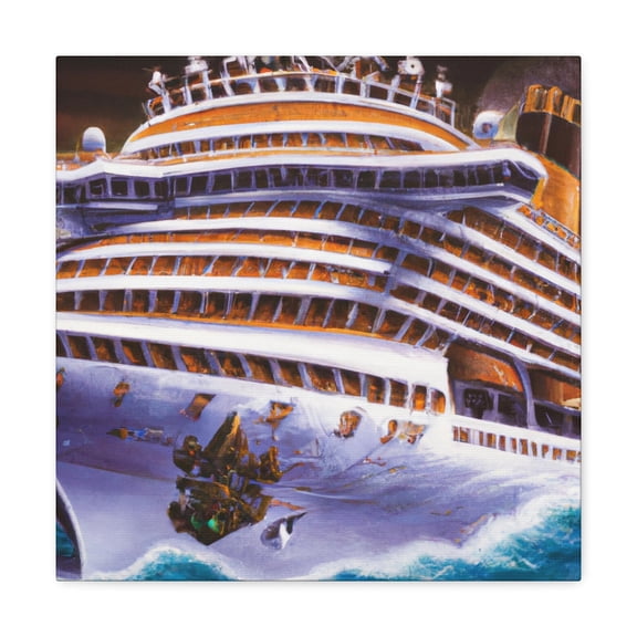 Cruise Ship Grandeur - Canvas