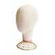 thumbnail image 5 of Pelucas resistentes Display Head Hairpiece Maniquí Base resistente Estable 21 pulgadas Maniquí de cabello multipropósito para auriculares Tienda Dorado, 5 of 8