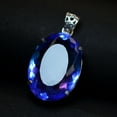 thumbnail image 4 of A+ Certified 117.60 Ct Natural Bi-Color Tourmaline Oval Cut Gemstone Pendant, 4 of 9