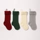 thumbnail image 4 of 4 piezas Cable Knit Calcetín de Navidad Decoraciones clásicas Regalo 1 Sincero Electrónica, 4 of 5