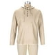 thumbnail image 5 of pstuiky manga larga para hombre, Blusa informal con capucha y manga larga con botones y cordón ajustable para hombre camisetas de hombre xxl, 5 of 7